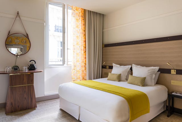 Deluxe-Zimmer mit Blick auf den Alten Hafen