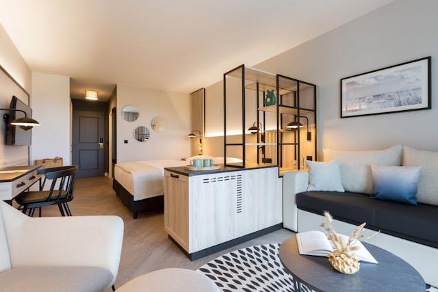 Promenade-Doppelzimmer mit Terrasse