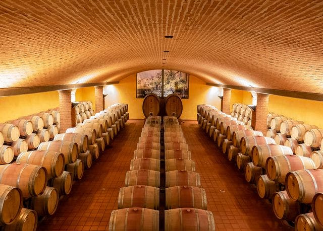kleine Weinprobe im Weingut Morellino di Scansano - optionales Extra