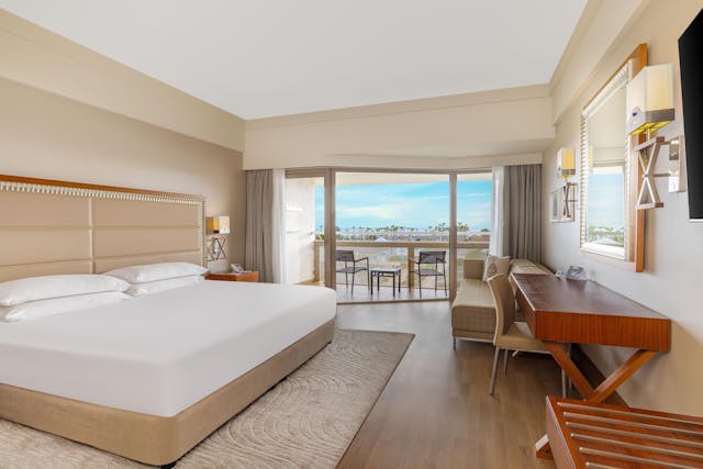 King-Zimmer mit Meerblick