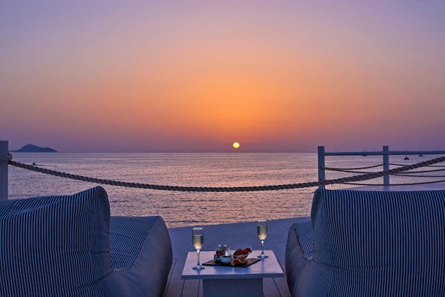 Junior suite with sea view