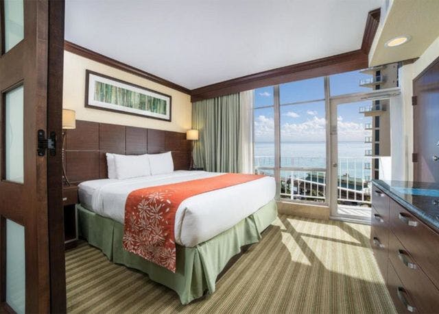 One-Bedroom suite partial ocean view