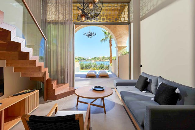 Maisonette Black Pearl con vista mare