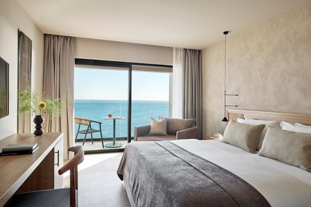 Deluxe room with sea view