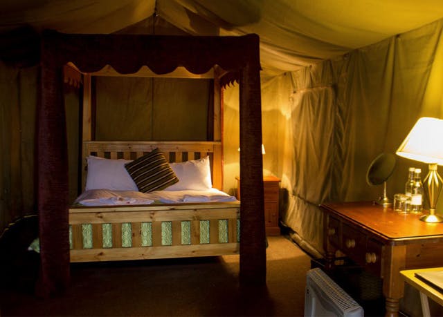 glamping safari park kent