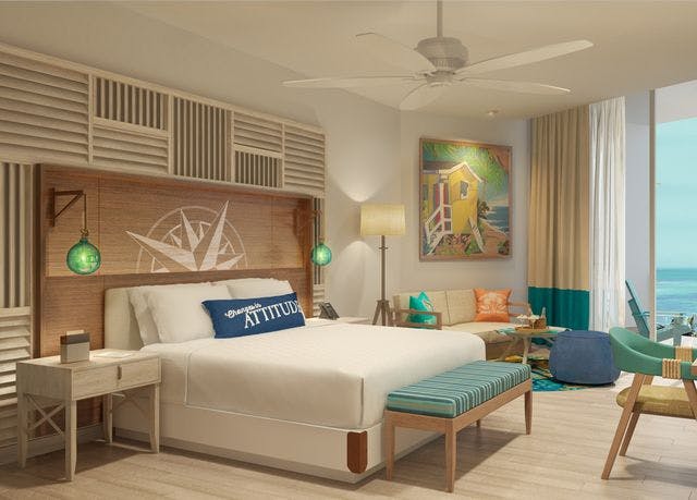 Suite Paradise Swim Up con letto king-size - Immagine digitale