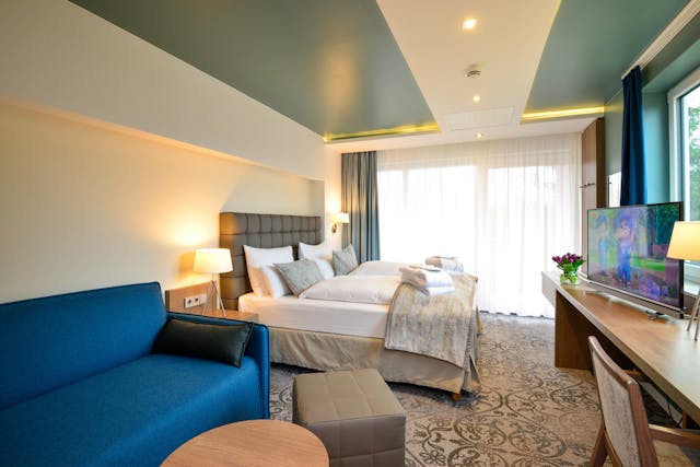 Deluxe-Doppelzimmer mit Meerblick