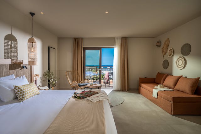 Open-Plan-Suite mit Meerblick