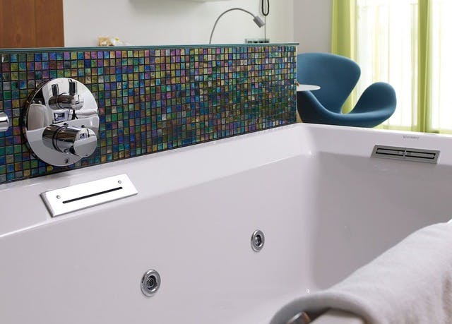 Superior-rom med Open bath