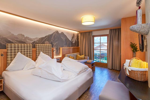 Sonnenkogel-Doppelzimmer mit Balkon