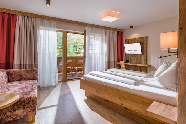 Steinberg- oder Steinplatte-Doppelzimmer