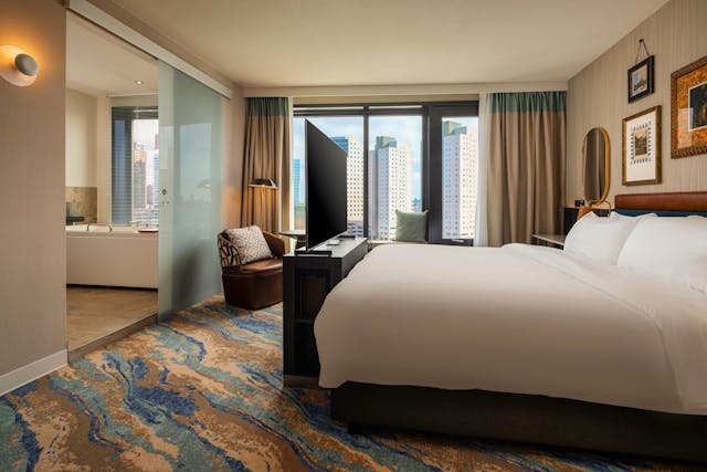 King Superior room with harbour view