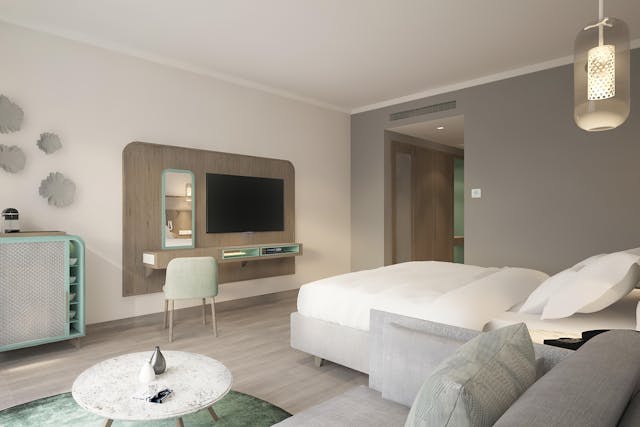 Superior pool view room (Computer-generated image)
