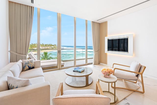 Suite mit 1 Schlafzimmer und Meerblick
