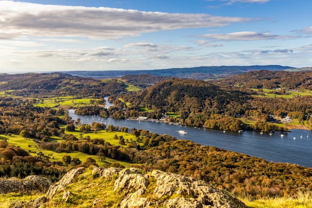 Lake Windermere and Newby Bridge