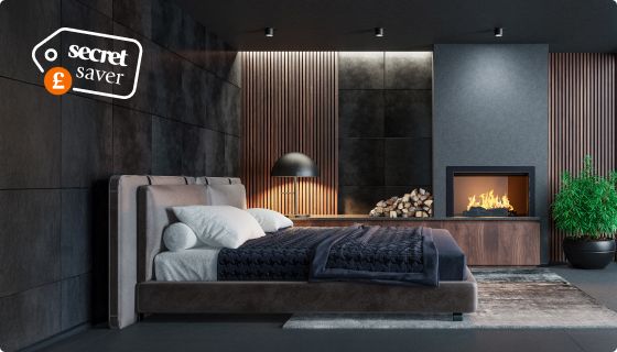 Sleek bedroom