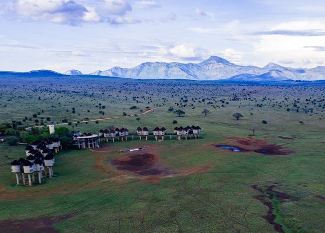 Saltlick Safari Lodge, Parco nazionale di Tsavo Ovest