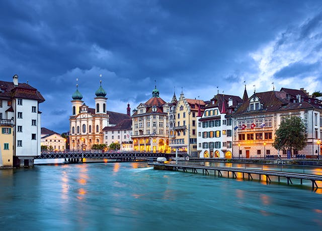 Venice, Milan & Lucerne city-hop with scenic intercity train trips ...