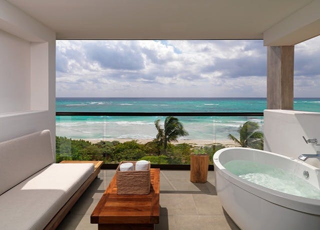 Luxury adults-only all-inclusive Mexico escape with butler service & oceanfront Jacuzzi room 